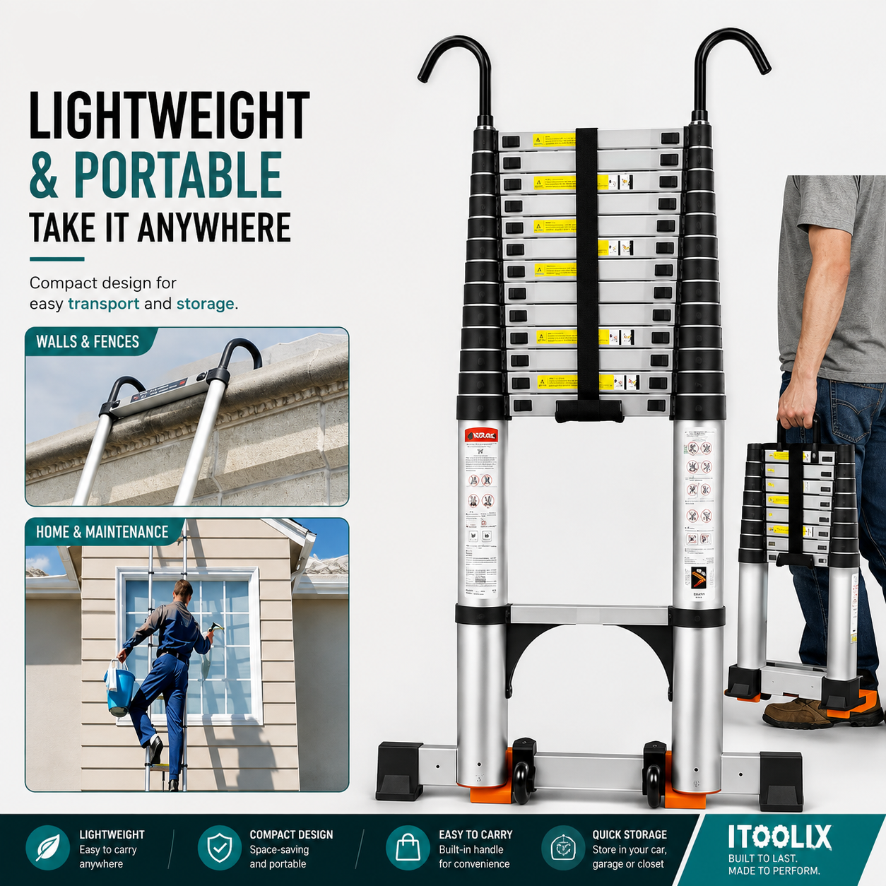 Telescoping Ladder 19.5FT