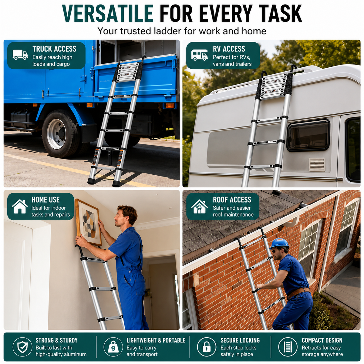 Telescoping Ladder 19.5FT
